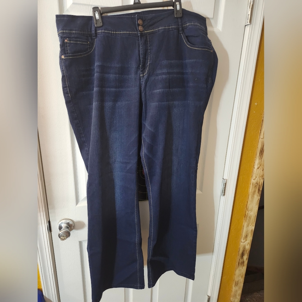 Women's Dark Blue Jeans